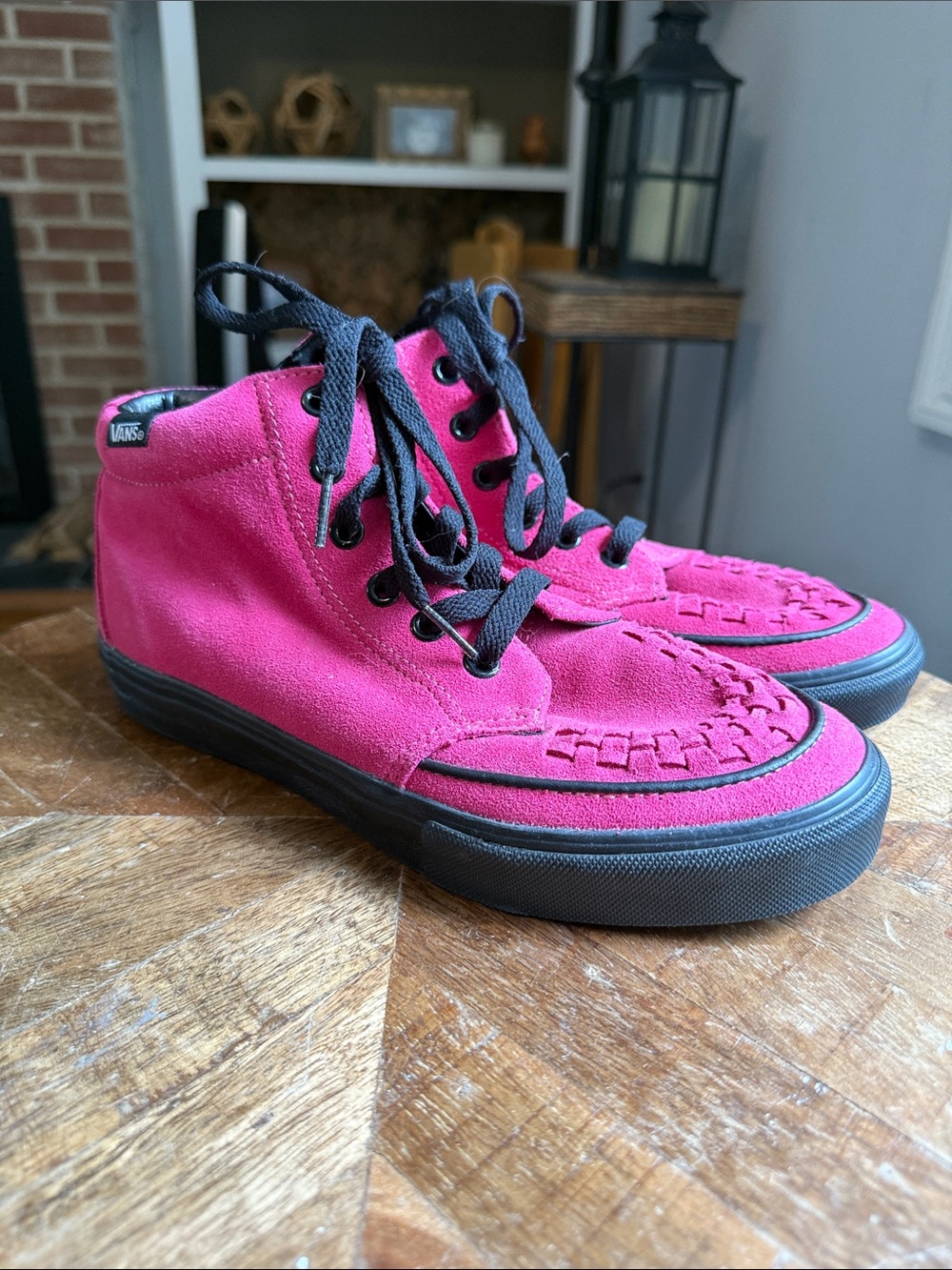 Vans Creepers Suede Hi Top Sneakers 8 (W 9.5)